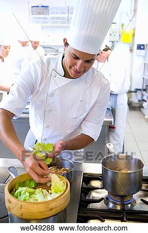 Cooking vegetables. Luis Irizar cooking school. Donostia, Gipuzkoa, Basque Country, Spain View Large Photo Image Stock Photo - Cooking vegetables. Luis Irizar cooking school. Donostia, Gipuzkoa, Basque Country, Spain. Fotosearch