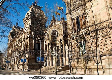 Courthouse, Barcelona. Catalonia, Spain View Large Photo Image Stock Image - Courthouse, Barcelona. Catalonia, Spain. Fotosearch
