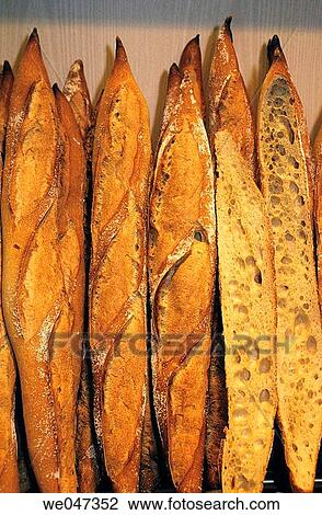 Different varieties of bread - France(french baguette bread) View Large Photo Image Stock Image - Different varieties of bread - France(french baguette bread). Fotosearch