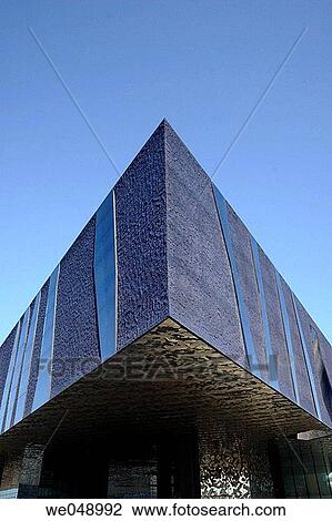 Forum Building by Jacques Herzog and Pierre de Meuron, Barcelona. Catalonia, Spain View Large Photo Image Stock Image - Forum Building by Jacques Herzog and Pierre de Meuron, Barcelona. Catalonia, Spain. Fotosearch