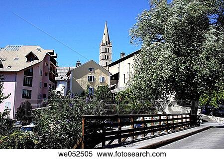 France, Hautes-Alpes, Queyras, Guillestre View Large Photo Image Stock Photography - France, Hautes-Alpes, Queyras, Guillestre. Fotosearch