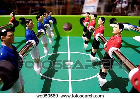 Game of table_football View Large Photo Image Stock Photo - Game of table_football. Fotosearch