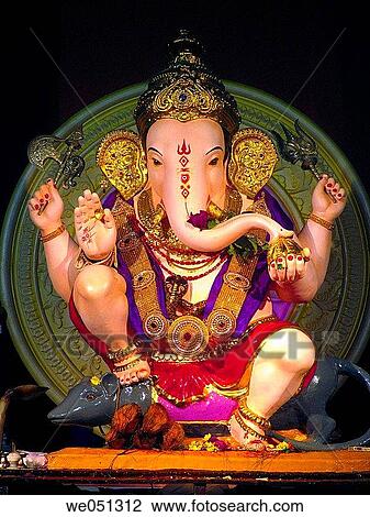 Ganesh Festival. This festival is celebrated for ten days with lavish decorations. Ganesh Chaturthi is a festival, which commences on the fourth day of the bright half of the month of Bhadrapada, around August or September. Pune, India View Large Photo Image Stock Image - Ganesh Festival. This festival is celebrated for ten days with lavish decorations. Ganesh Chaturthi is a festival, which commences on the fourth day of the bright half of the month of Bhadrapada, around August or September. Pune, India. Fotosearch