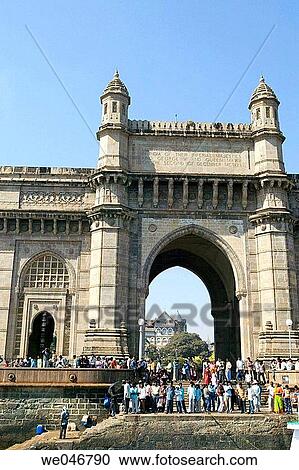 Stock Image - Gateway of India. Mumbai (ex Bombay). India.. Fotosearch