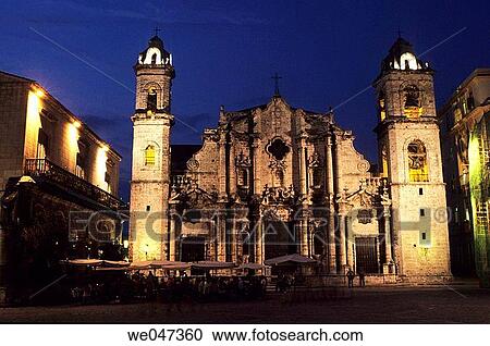 HAVANA cathedral - La cath? drale de La HAVANE - CUBA View Large Photo Image Stock Image - HAVANA cathedral - La cath? drale de La HAVANE - CUBA. Fotosearch