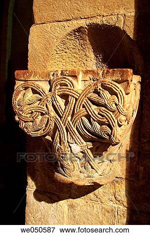 Holy water stoup of St. Mary's Romanesque monastery (12th century), Llad?. Alt Empord?, Girona province, Catalonia, Spain View Large Photo Image Stock Photo - Holy water stoup of St. Mary's Romanesque monastery (12th century), Llad?. Alt Empord?, Girona province, Catalonia, Spain. Fotosearch
