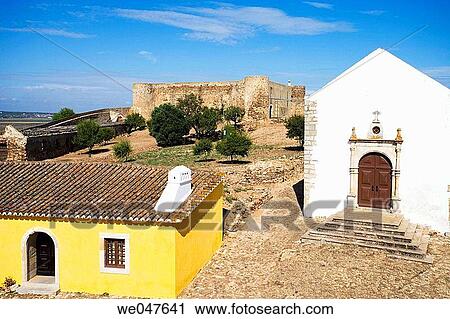 House and chapel in the Castro Marim castle, Portugal View Large Photo Image Stock Image - House and chapel in the Castro Marim castle, Portugal. Fotosearch
