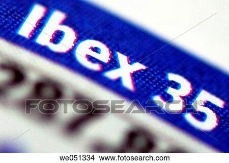 Ibex 35, financial press View Large Photo Image Picture - Ibex 35, financial press. Fotosearch