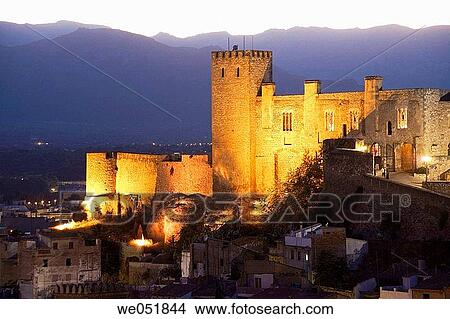 La Suda templar castle, now a? parador de turismo? (state-owned hotel), Tortosa. Tarragona province, Catalonia, Spain View Large Photo Image Picture - La Suda templar castle, now a? parador de turismo? (state-owned hotel), Tortosa. Tarragona province, Catalonia, Spain. Fotosearch