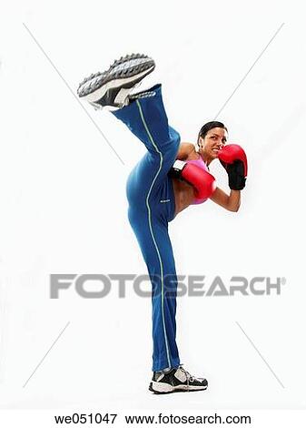 Latin woman at gym View Large Photo Image Stock Photo - Latin woman at gym. Fotosearch