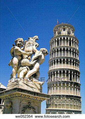 Picture - Leaning tower, Pisa. Tuscany, Italy. Fotosearch