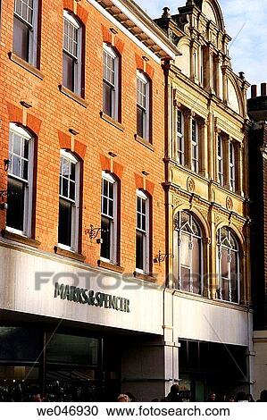 Stock Image - Marks and Spencer. Cambridge. England. Fotosearch