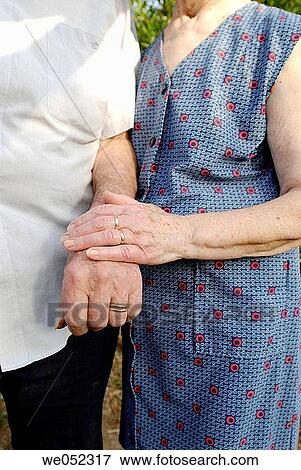 Stock Photo - Old couple. Fotosearch