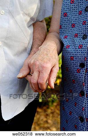 Stock Photo - Old couple. Fotosearch