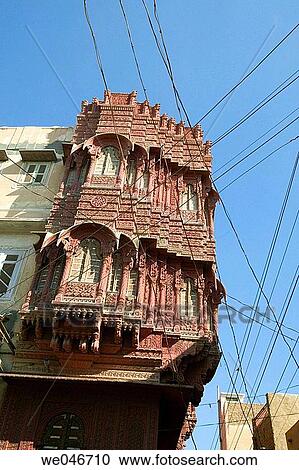 Old haveli. Bikaner. Rajasthan. India. View Large Photo Image Stock Image - Old haveli. Bikaner. Rajasthan. India.. Fotosearch