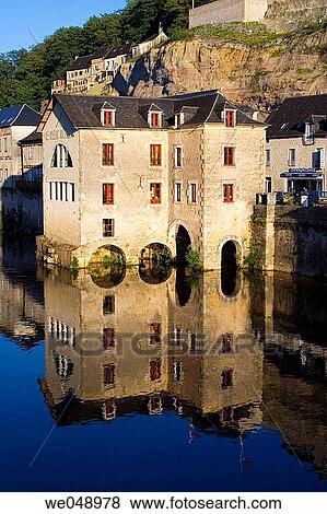 old houses in Terrasson-Lavilledieau View Large Photo Image Stock Photo - old houses in Terrasson-Lavilledieau. Fotosearch