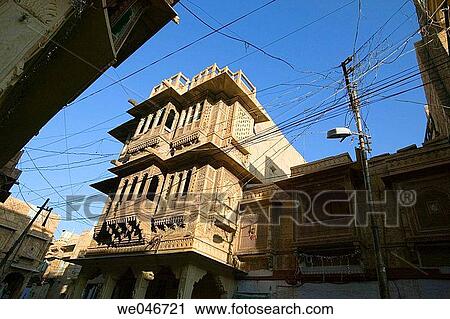 Old sandstone haveli. Jaisalmer. Rajasthan. India. View Large Photo Image Stock Image - Old sandstone haveli. Jaisalmer. Rajasthan. India.. Fotosearch