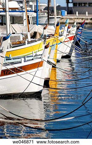 Painted boats in the Port of Cassis. Cassis. France View Large Photo Image Stock Image - Painted boats in the Port of Cassis. Cassis. France. Fotosearch