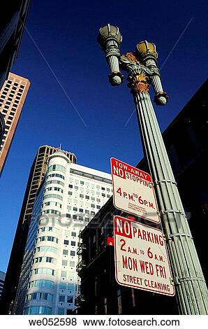 Parking sign. San Francisco. California, USA View Large Photo Image Stock Photo - Parking sign. San Francisco. California, USA. Fotosearch