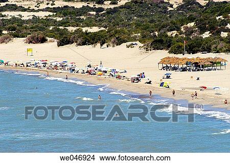 Picture - Patara beach, Mediterranean coast. Turkey. Fotosearch