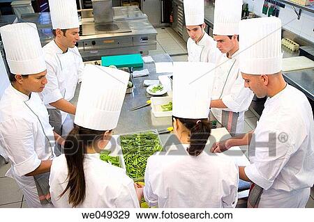 Stock Photo - Peas. Luis Irizar cooking school. Donostia, Gipuzkoa, Basque Country, Spain. Fotosearch