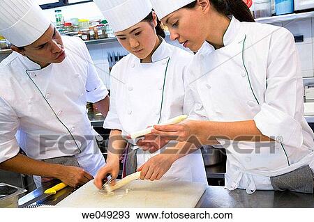 Peeling asparagus. Luis Irizar cooking school. Donostia, Gipuzkoa, Basque Country, Spain View Large Photo Image Stock Image - Peeling asparagus. Luis Irizar cooking school. Donostia, Gipuzkoa, Basque Country, Spain. Fotosearch