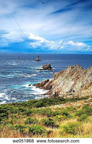 Pointe du Raz. Finist? re, Brittany, France View Large Photo Image Stock Photo - Pointe du Raz. Finist? re, Brittany, France. Fotosearch