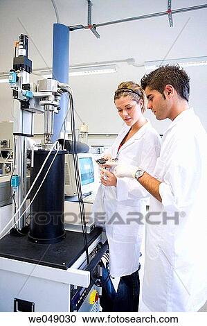 Polytechnic School, University of the Basque Country, Donostia, Basque Country. Dielectric Relaxation Spectroscopy (DRS). Lab of Chemical Industry and Electrochemical Engineering, Fundamental Chemistry, Department of Chemical Engineering and Environment View Large Photo Image Stock Image - Polytechnic School, University of the Basque Country, Donostia, Basque Country. Dielectric Relaxation Spectroscopy (DRS). Lab of Chemical Industry and Electrochemical Engineering, Fundamental Chemistry, Department of Chemical Engineering and Environment. Fotosearch
