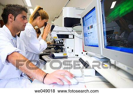 Polytechnic School, University of the Basque Country, Donostia. Confocal Laser Scanning Microscope, Leica DM RXE TCS-SP2. Lab of Chemical Industry and Electrochemical Engineering, Fundamental Chemistry, Dept. of Chemical Engineering and Environment View Large Photo Image Stock Photo - Polytechnic School, University of the Basque Country, Donostia. Confocal Laser Scanning Microscope, Leica DM RXE TCS-SP2. Lab of Chemical Industry and Electrochemical Engineering, Fundamental Chemistry, Dept. of Chemical Engineering and Environment. Fotosearch
