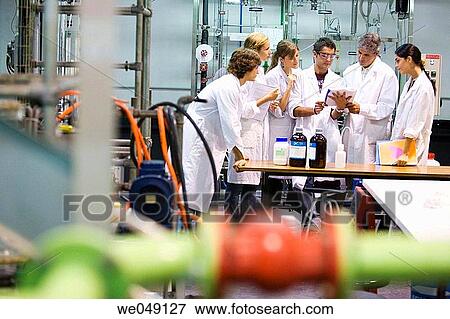 Polytechnic School, University of the Basque Country, Donostia, Gipuzkoa, Basque Country. Students, Distillation towers, Laboratory of Industrial Chemistry, Department of Chemical Engineering and Environment View Large Photo Image Stock Photo - Polytechnic School, University of the Basque Country, Donostia, Gipuzkoa, Basque Country. Students, Distillation towers, Laboratory of Industrial Chemistry, Department of Chemical Engineering and Environment. Fotosearch