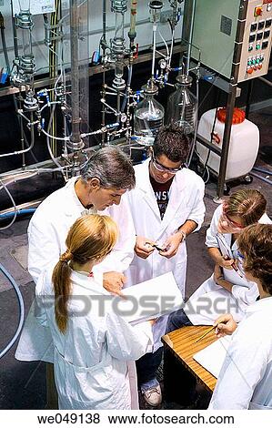 Polytechnic School, University of the Basque Country, Donostia, Gipuzkoa, Basque Country. Students, Distillation towers, Laboratory of Industrial Chemistry, Department of Chemical Engineering and Environment View Large Photo Image Stock Photo - Polytechnic School, University of the Basque Country, Donostia, Gipuzkoa, Basque Country. Students, Distillation towers, Laboratory of Industrial Chemistry, Department of Chemical Engineering and Environment. Fotosearch