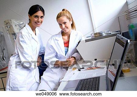 Stock Photograph - Polytechnic School, University of the Basque Country, Donostia. Cookson Electronics Spin Coating System mod. P-6708D. Lab of Chemical Industry and Electrochemical Engineering, Fundamental Chemistry, Department of Chemical Engineering and Environment. Fotosearch