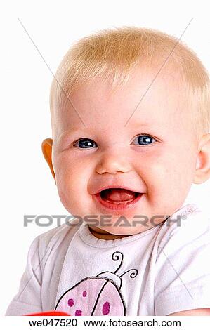 Portrait of a baby View Large Photo Image Stock Image - Portrait of a baby. Fotosearch