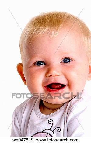 Portrait of a baby View Large Photo Image Stock Photo - Portrait of a baby. Fotosearch