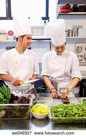 Preparations. Luis Irizar cooking school. Donostia, Gipuzkoa, Basque Country, Spain View Large Photo Image Stock Photo - Preparations. Luis Irizar cooking school. Donostia, Gipuzkoa, Basque Country, Spain. Fotosearch