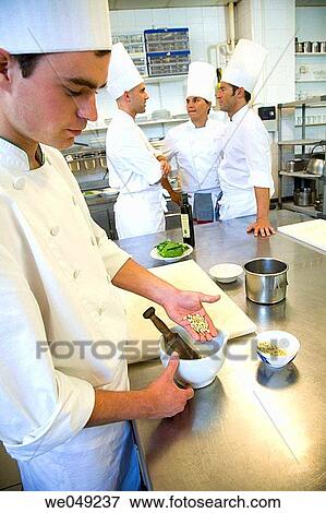 Preparing salmon tartare. Luis Irizar cooking school. Donostia, Gipuzkoa, Basque Country, Spain View Large Photo Image Stock Photo - Preparing salmon tartare. Luis Irizar cooking school. Donostia, Gipuzkoa, Basque Country, Spain. Fotosearch