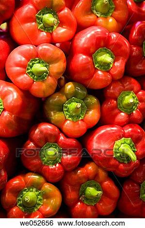 Red peppers in La Boqueria market, Barcelona. Catalonia, Spain View Large Photo Image Stock Photograph - Red peppers in La Boqueria market, Barcelona. Catalonia, Spain. Fotosearch