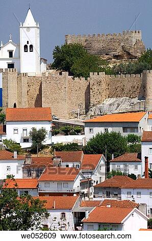 San Miguel church (15th century). Penela, Portugal. View Large Photo Image Stock Photo - San Miguel church (15th century). Penela, Portugal.. Fotosearch
