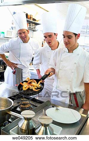Sauteing prawns. Luis Irizar cooking school. Donostia, Gipuzkoa, Basque Country, Spain View Large Photo Image Stock Photography - Sauteing prawns. Luis Irizar cooking school. Donostia, Gipuzkoa, Basque Country, Spain. Fotosearch