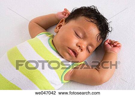 Sleeping baby View Large Photo Image Stock Image - Sleeping baby. Fotosearch