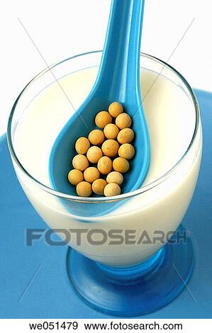 Soja milk. View Large Photo Image Stock Photo - Soja milk.. Fotosearch