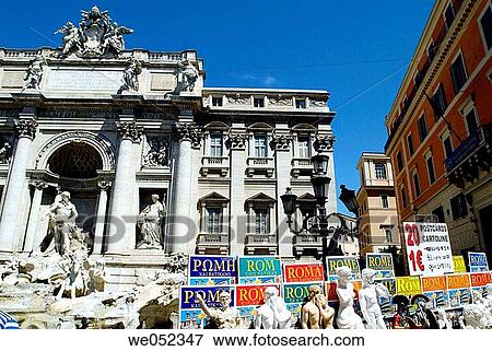 Souvenir. Trevi Fountain. Rome. Italy View Large Photo Image Stock Photo - Souvenir. Trevi Fountain. Rome. Italy. Fotosearch