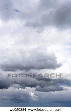 Picture - Storm clouds near Bakersfield, California. USA. Fotosearch