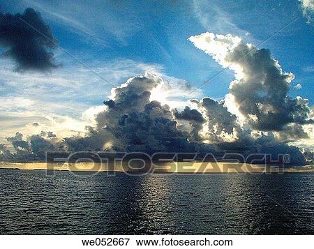Storm over Indian Ocean View Large Photo Image Stock Photo - Storm over Indian Ocean. Fotosearch