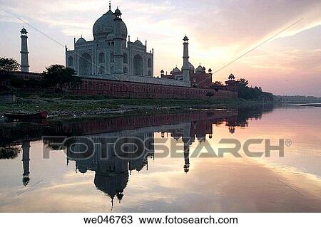 Taj Mahal. Agra. Uttar Pradesh. India View Large Photo Image Stock Image - Taj Mahal. Agra. Uttar Pradesh. India. Fotosearch