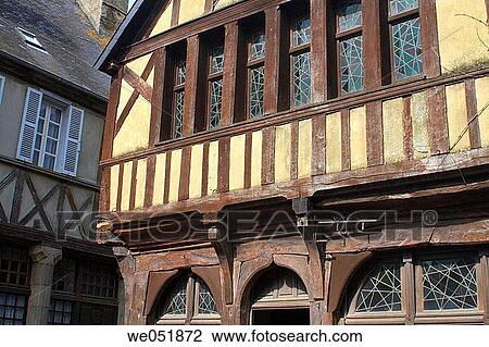 Stock Image - Treguier. C? tes-d? Armor, Brittany, France. Fotosearch