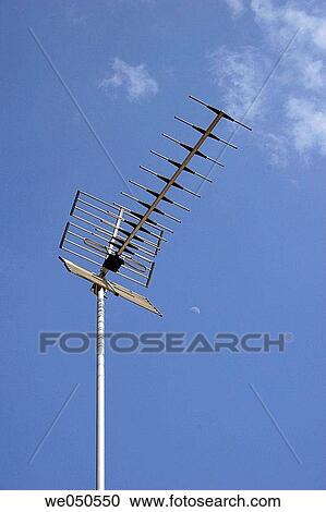 TV antenna View Large Photo Image Stock Image - TV antenna. Fotosearch