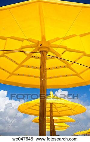 Stock Photography - yellow parasol. Fotosearch