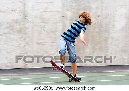 activity, child, blurred motion, balance, ability View Large Photo Image Stock Photography - activity, child, blurred motion, balance, ability. Fotosearch