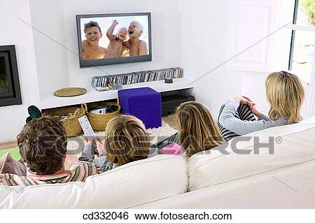 Stock Photograph - addiction, back view, at-home, 30's. Fotosearch